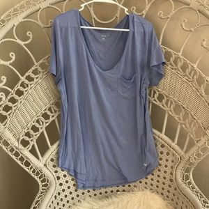Blue hollister comfy T shirt